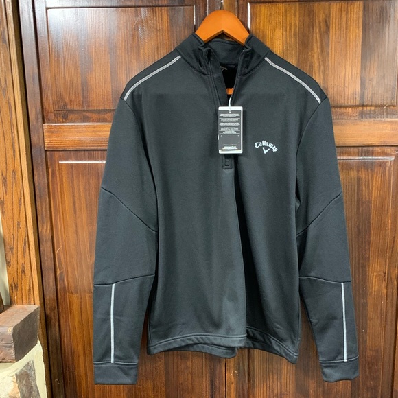 Callaway Other - Callaway men’s small black zip up jacket / sweater